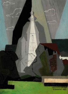 Gino Severini - L\'église de Civray