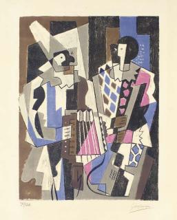 Gino Severini - Les Arlequins (Meloni 24)