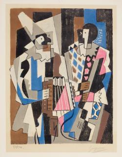 Gino Severini - Les Arlequins