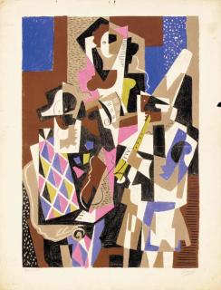 Gino Severini - Les Musiciens (Meloni 30)