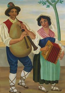 Gino Severini - Les Musiciens Napolitains