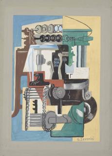 Gino Severini - Machine textile