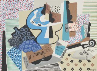 Gino Severini - Natura Morta con Violoncello