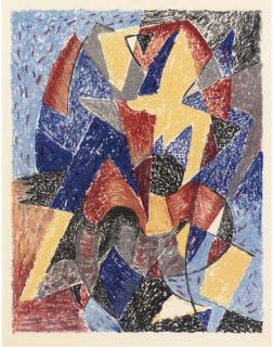 Gino Severini - Ommagio a Boccioni (Meloni 38)
