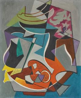 Gino Severini - Oranges et bananes