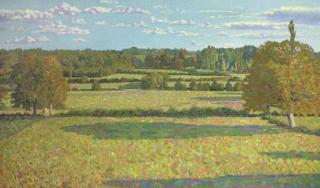 Gino Severini - Paesaggio di Civray