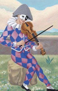Gino Severini - Pierrot napolitain