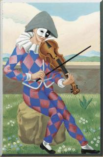 Gino Severini - Pierrot Napolitain