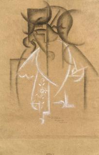 Gino Severini - Ritratto di M.Lle Jeanne Paul Fort