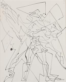 Gino Severini - Rytme de danse à l\'Opera