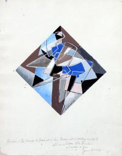 Gino Severini - Studio per Danseuse bleue