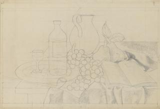 Gino Severini - Tracciato Per \'Natura Morta\'