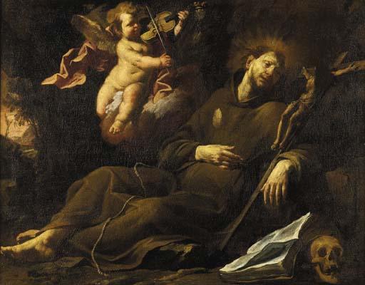 Gioacchino Assereto - Estasi di San Francesco