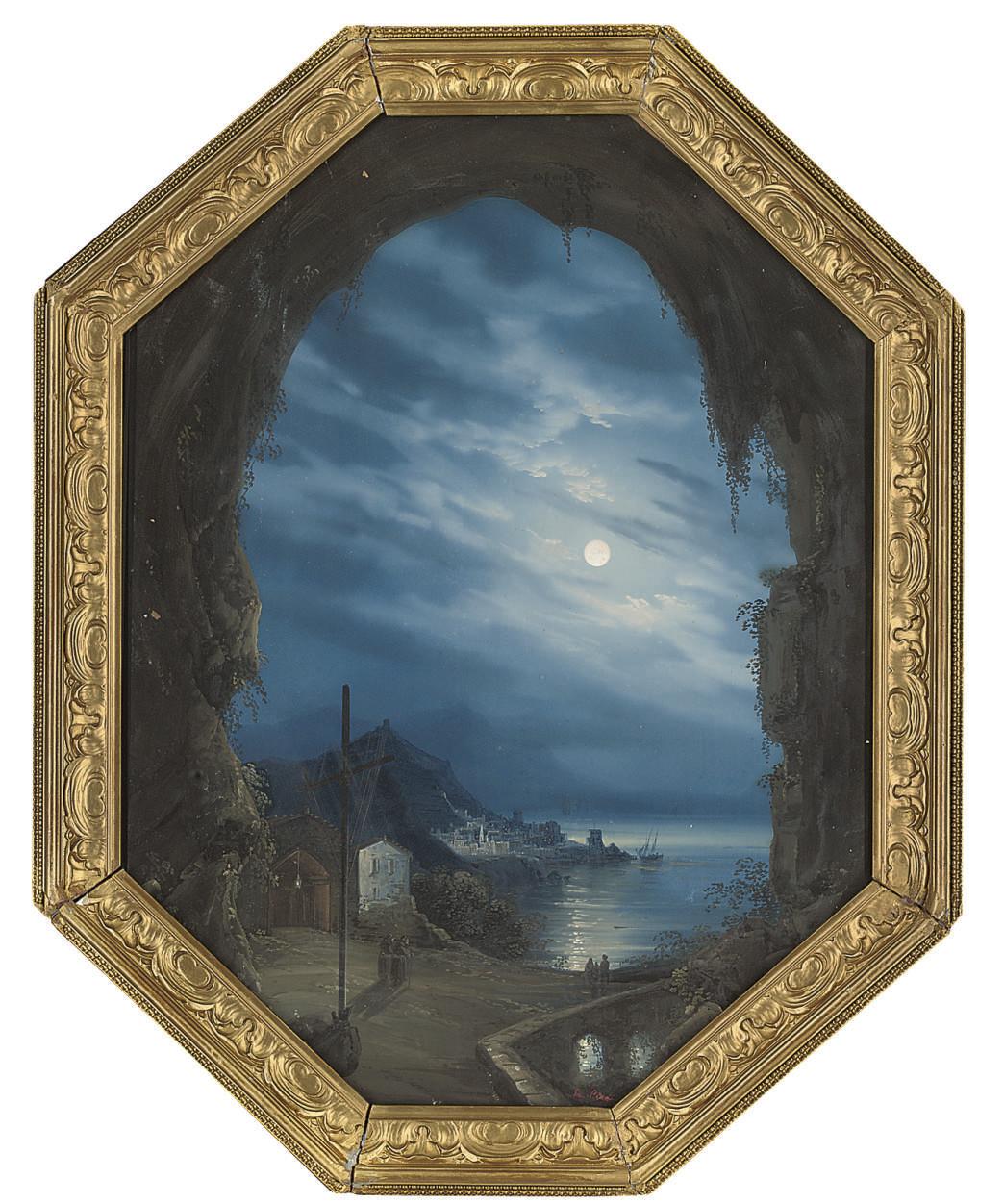 Gioacchino La Pira - Amalfi dalla Grota dei Cappuccini