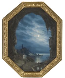 Gioacchino La Pira - Amalfi dalla Grota dei Cappuccini