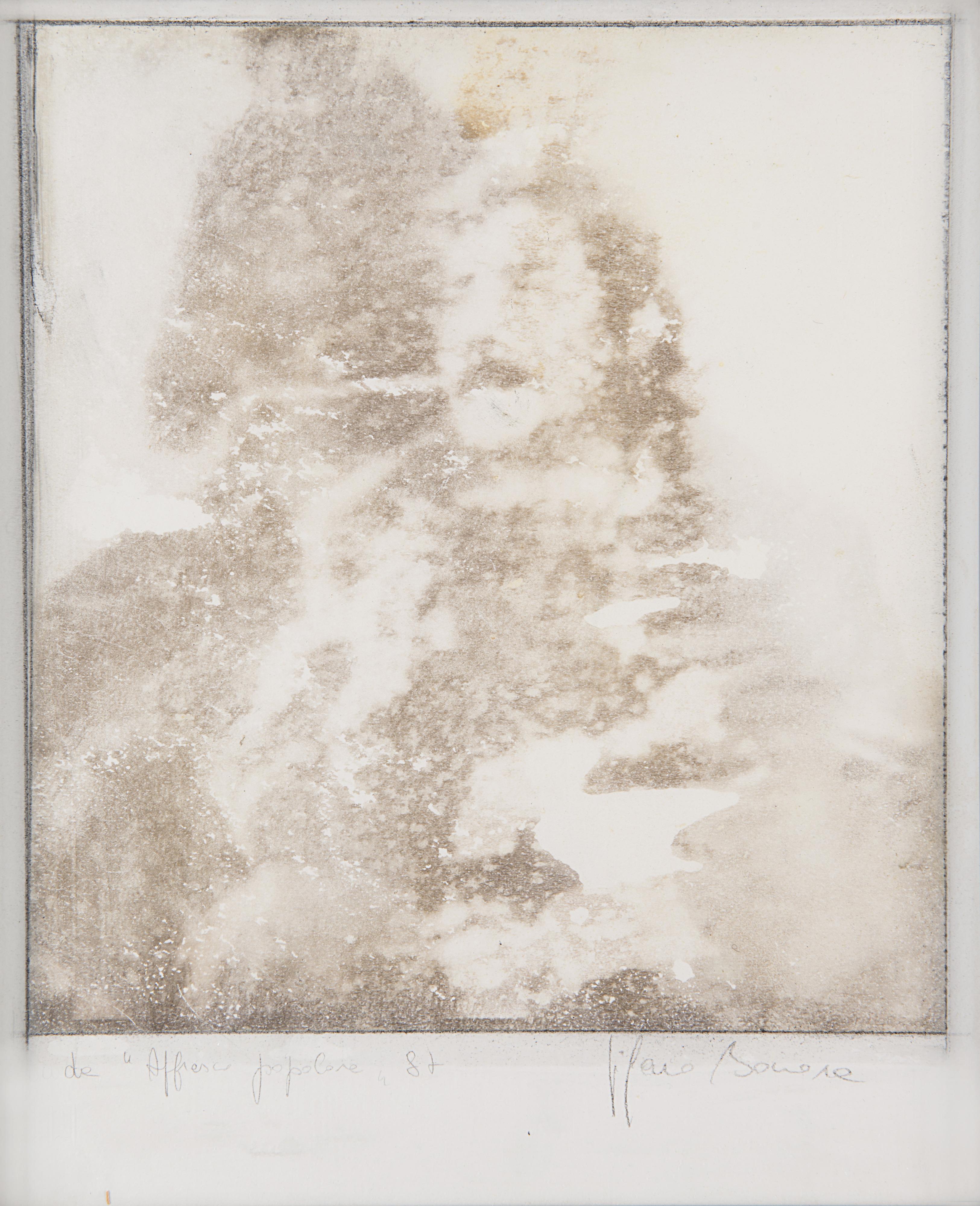 Giordano Bonora - Affresco popolare 1987