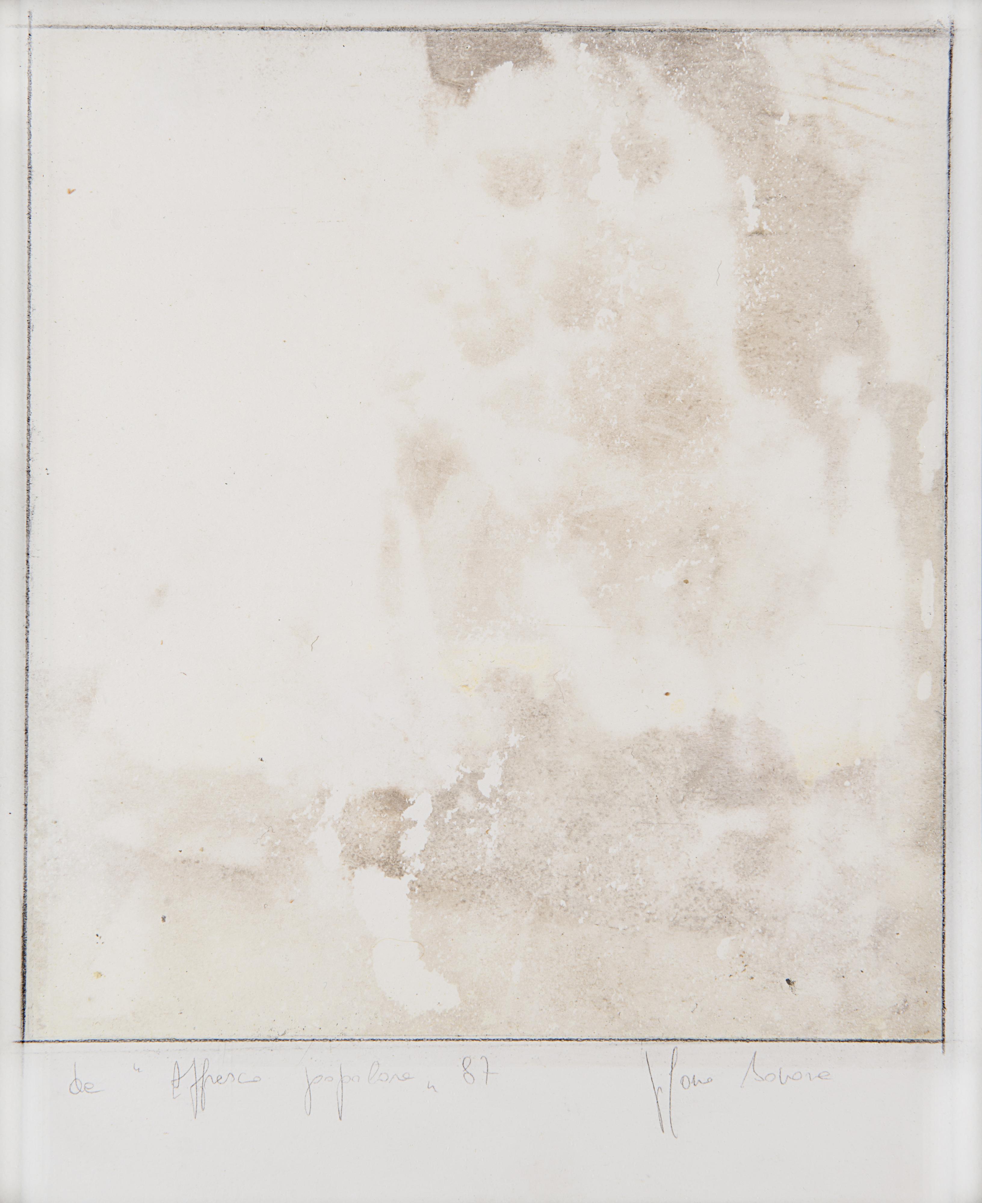 Giordano Bonora - Affresco popolare 1987