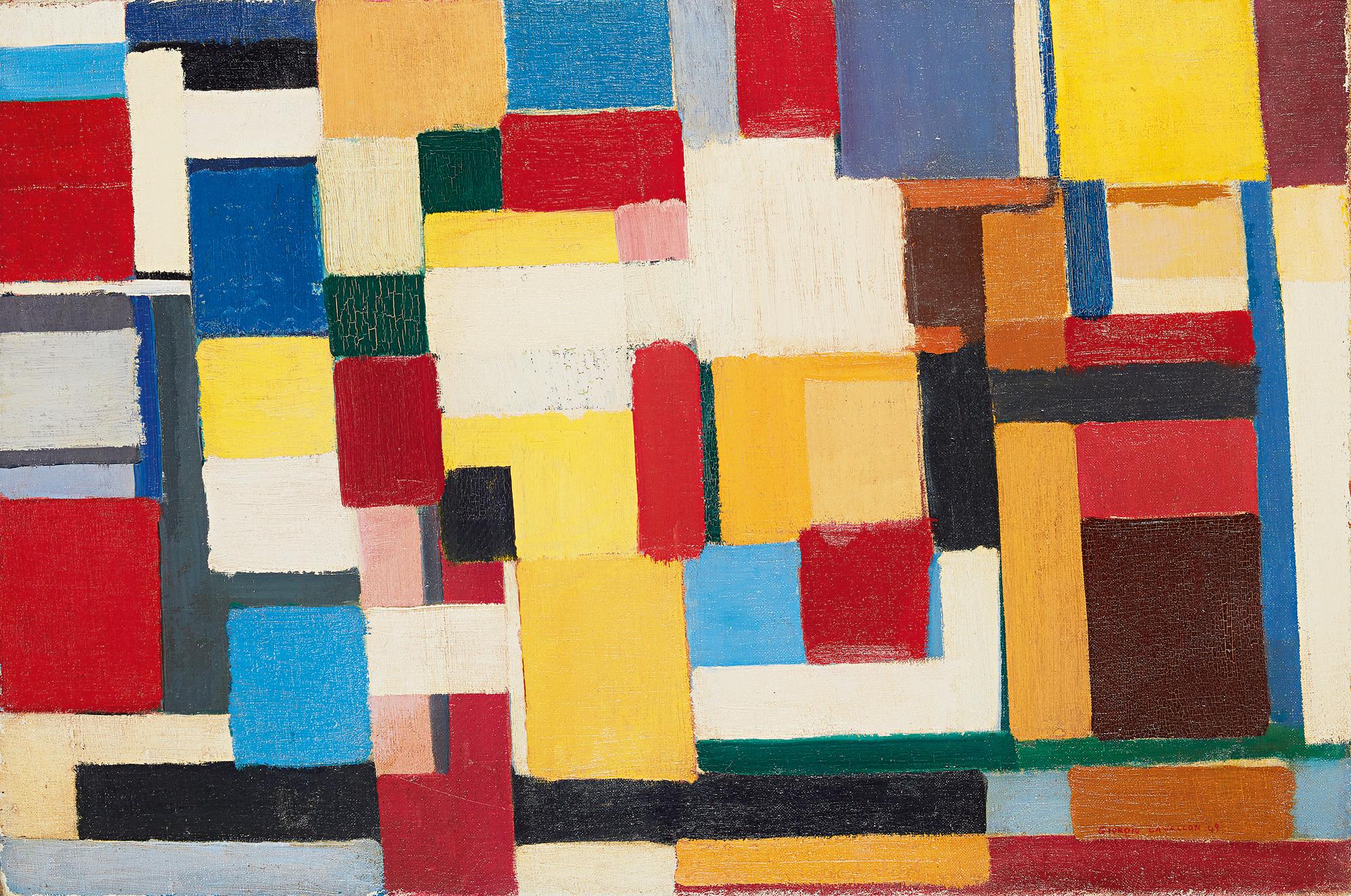 Giorgio Cavallon - Untitled Composition 