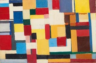 Giorgio Cavallon - Untitled Composition 