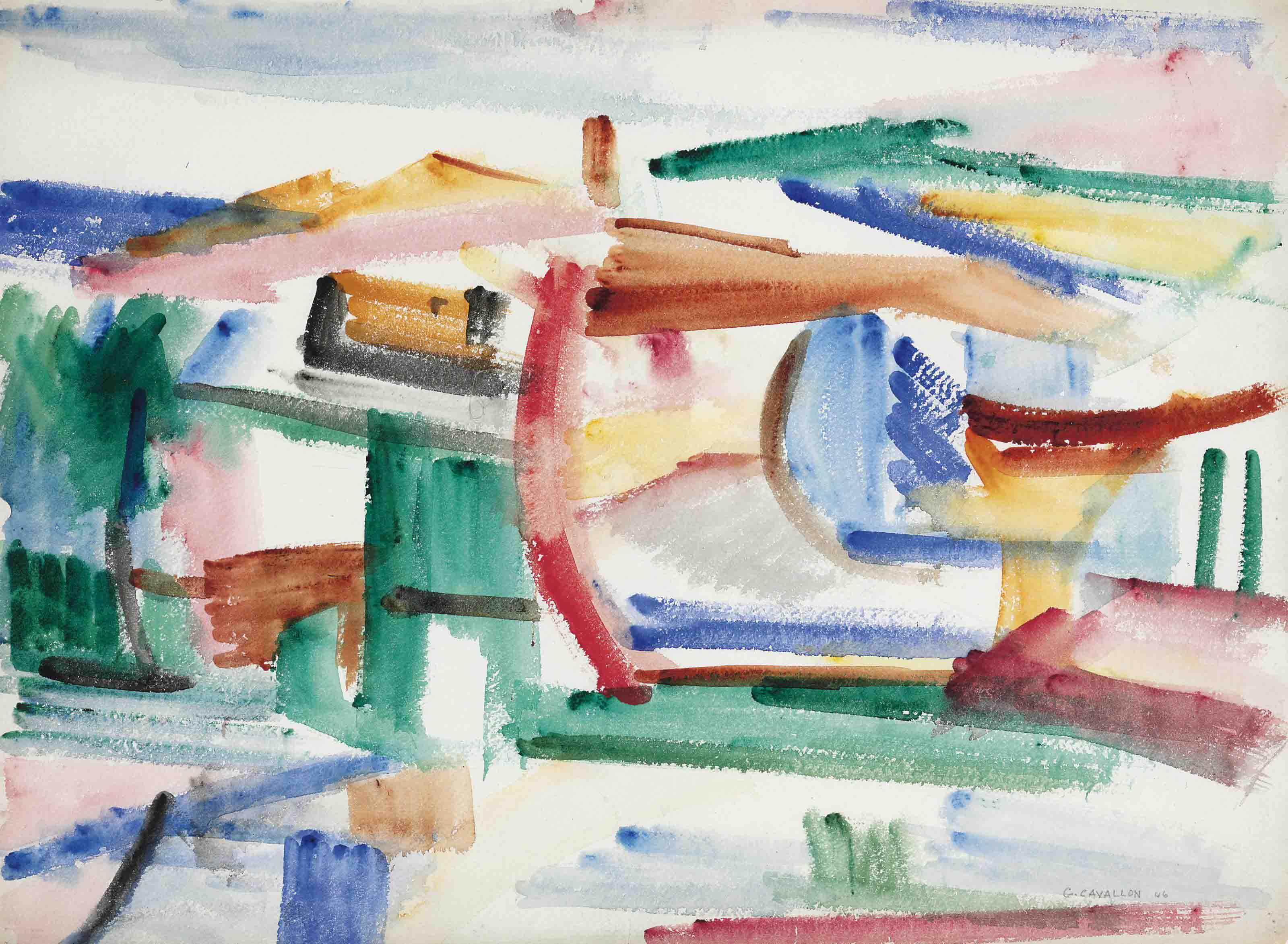 Giorgio Cavallon - Untitled