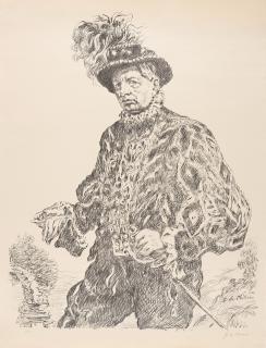 Giorgio De Chirico - Autoritatto In Costume (Self Portrait)