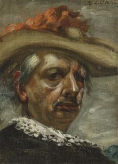 Giorgio De Chirico - Autoritratto in costume