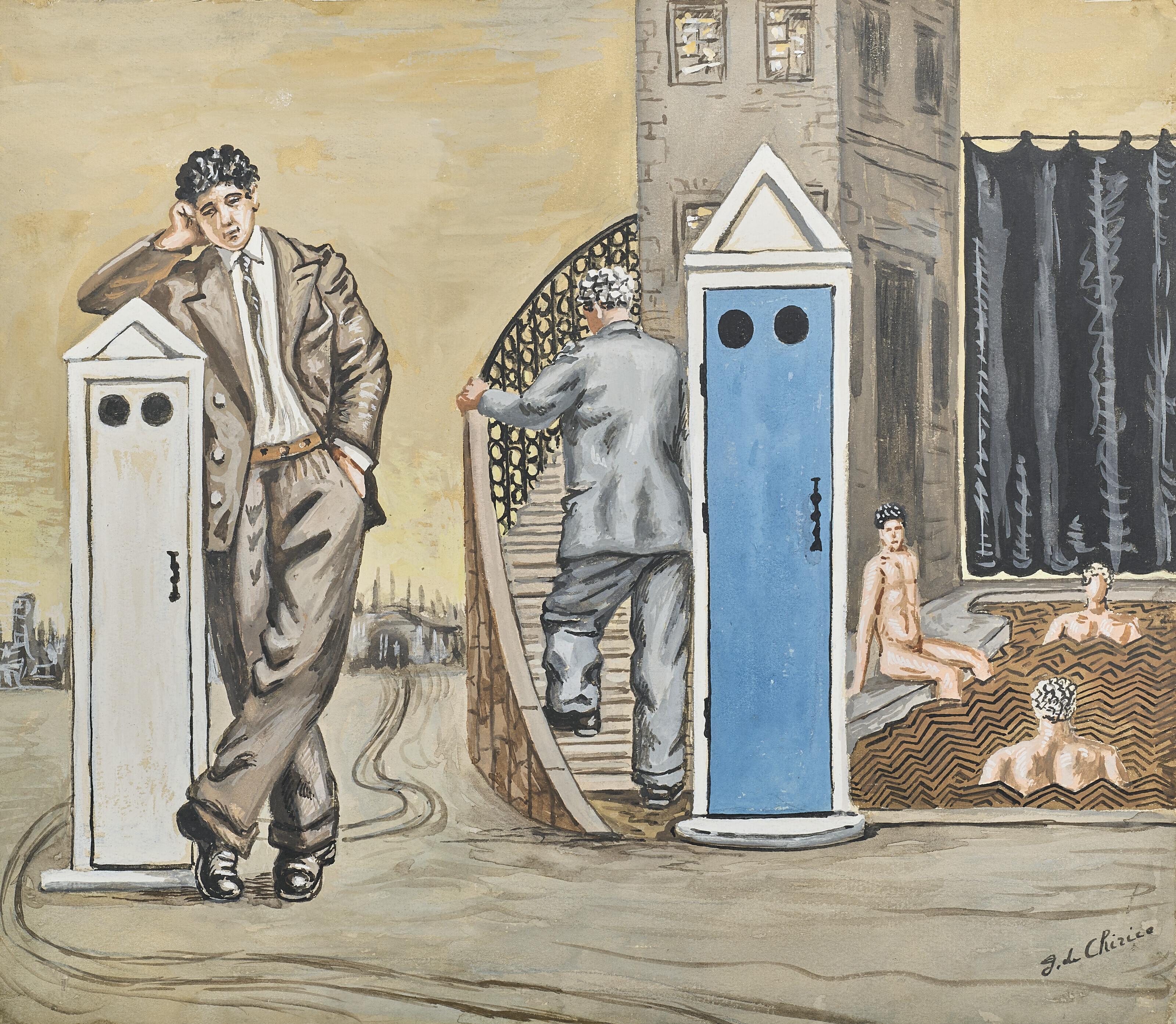 Giorgio de Chirico - Bagni misteriosi