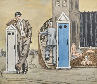 Giorgio de Chirico - Bagni misteriosi
