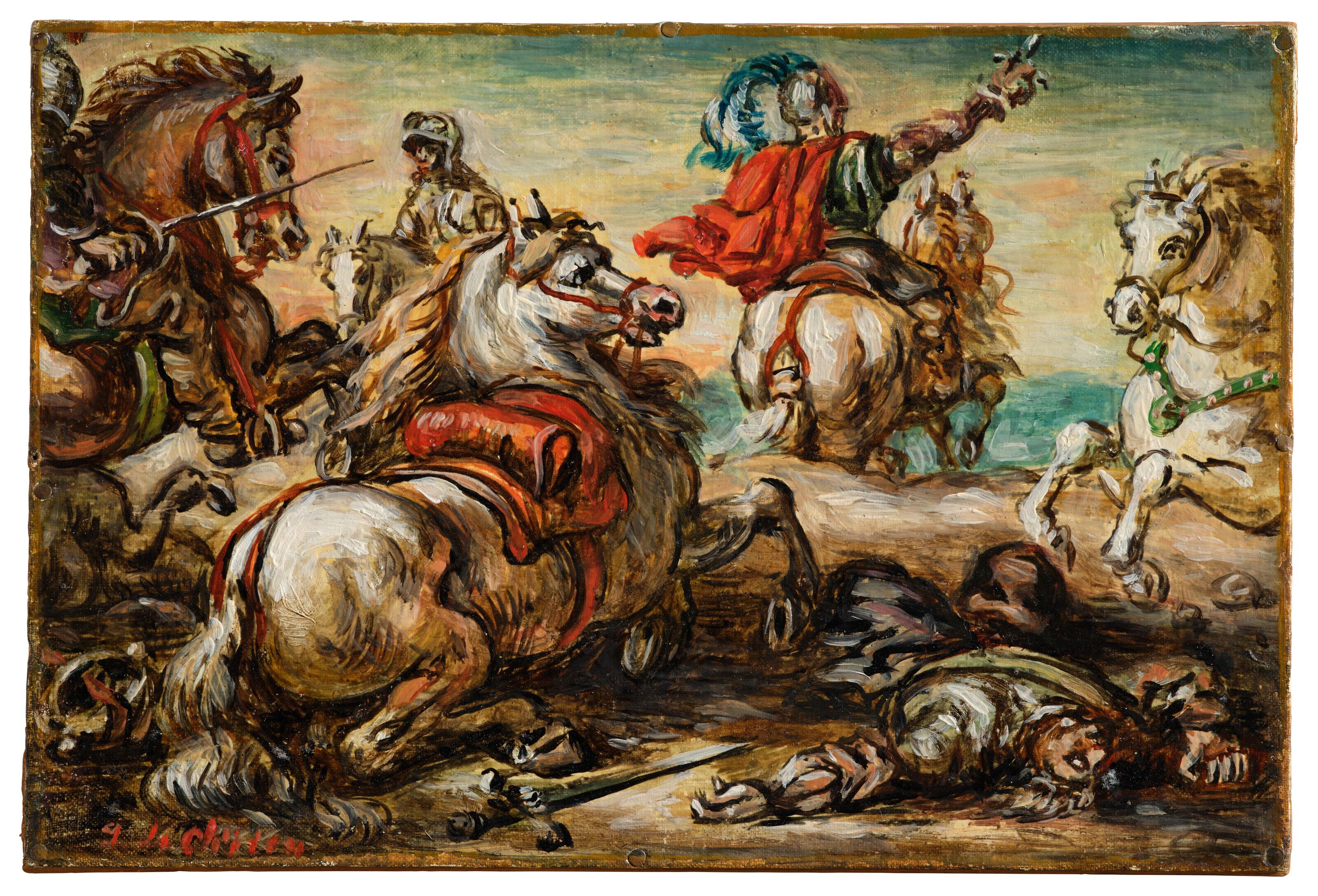 Giorgio de Chirico - Battaglia