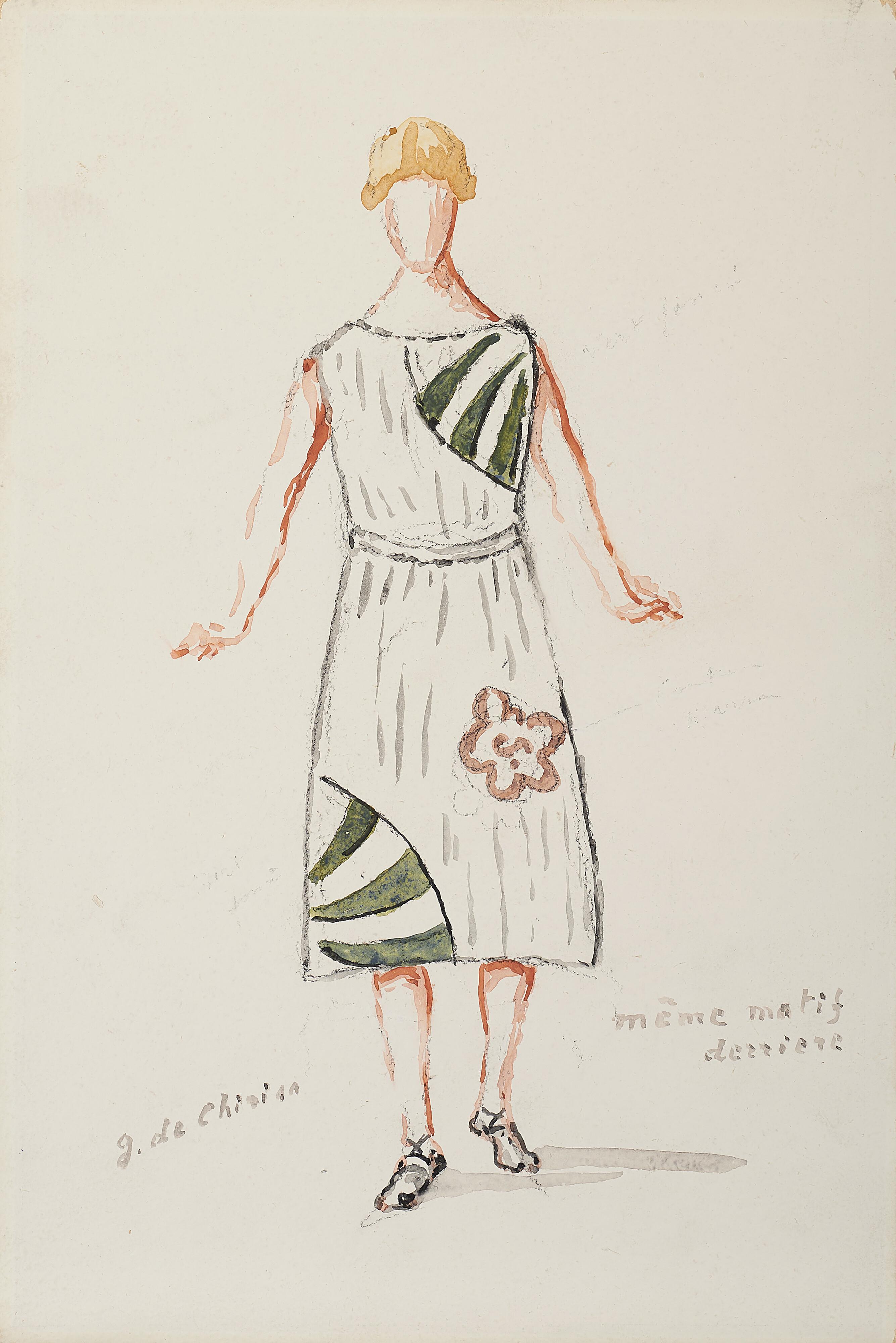 Giorgio de Chirico - Bozzetto per l\'Opera \'Orfeo\' di Gluck