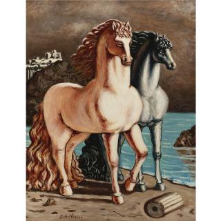 Giorgio de Chirico - Cavalli Antichi