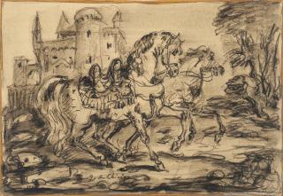 Giorgio de Chirico - Cavalli