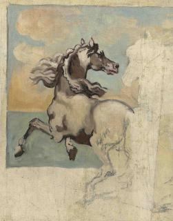 Giorgio de Chirico - CAVALLO - ABBOZZO