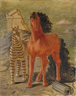 Giorgio De Chirico - Cavallo E Zebra