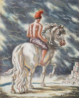 Giorgio De Chirico - Cavallo frigio