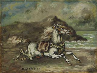 Giorgio De Chirico - Cavallo fuggente