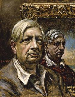 Giorgio de Chirico - Doppio Autoritratto in Cornice