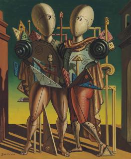 Giorgio De Chirico - Ettore e Andromaca
