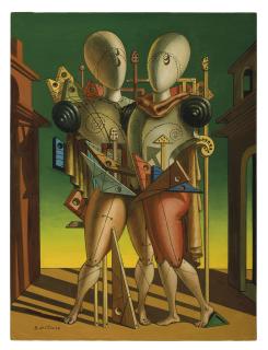 Giorgio De Chirico - Ettore e Andromaca