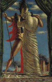 Giorgio de Chirico - Ettore e Andromaca