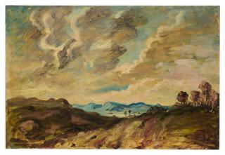 Giorgio de Chirico - Fondale per l\'Opera \