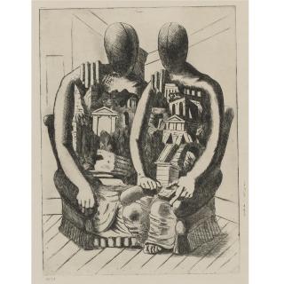 Giorgio de Chirico - Gli Archeologi Ii  (Ciranna 2)