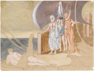 Giorgio De Chirico - Guerrieri Di Ritorno Da Troia