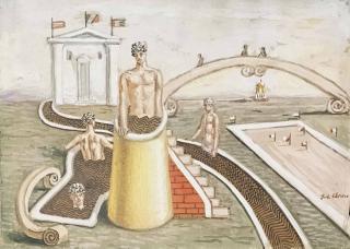 Giorgio de Chirico - I Bagni Misteriosi