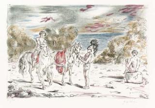 Giorgio De Chirico - I Cavalli, Rome, Collezione dell\'Obelisco, Carlo Bastetti, Edizioni D\'arte, 1948 (Ciranna 113-22)