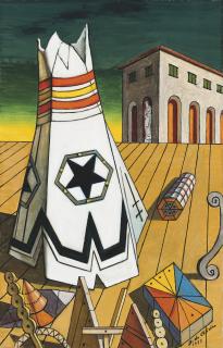 Giorgio De Chirico - I giocattoli del principe (The Playthings of the Prince)