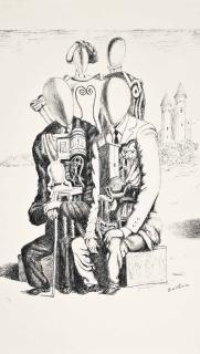 Giorgio De Chirico - I Nobili Ed I Borghesi (Ciranna 155)