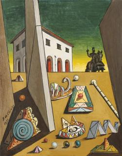Giorgio De Chirico - Il Gioco Dei Balocchi (The Game Of Toys)