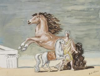 Giorgio De Chirico - Il palafreniere