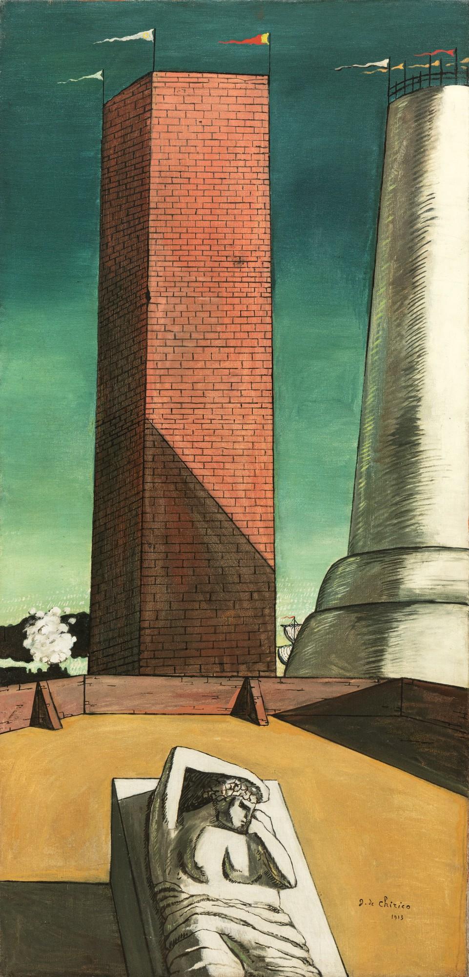 Giorgio De Chirico - Il Pomeriggio Di Arianna (Ariadne’S Afternoon)